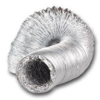 Aluminium Flexible Duct 100mm x 6m